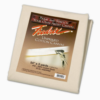 BAGGED CANVAS COTTON DUCK 12OZ UNPRIMED 3 YARD X 54 INCHES