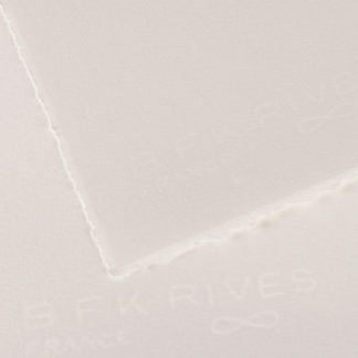 VELIN BFK RIVES SHEETS WHITE 250GR 22X30