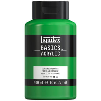 BASICS 400ML JAR LIGHT GREEN PERMANENT