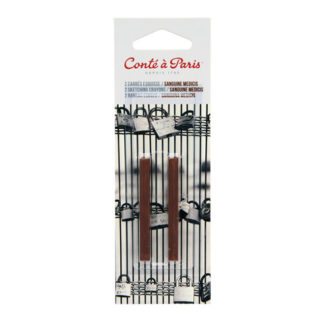 CONTE CRAYON SANGUINE MEDICIS 2 PACK CARDED