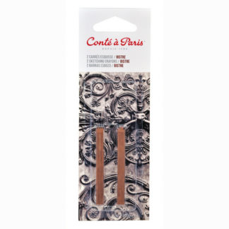 CONTE CRAYON BISTRE 2 PACK CARDED