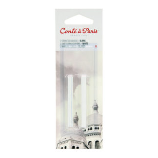 CONTE CRAYON WHITE B 2 PACK CARDED