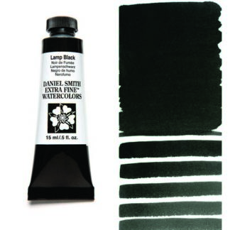 DANIEL SMITH XF WATERCOLOR 15ML LAMP BLACK