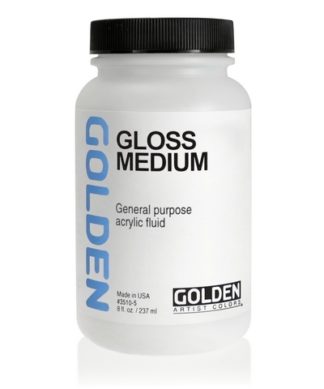 GLOSS MEDIUM / POLYMER MEDIUM 8OZ