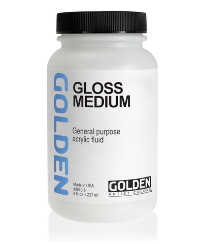 GLOSS MEDIUM / POLYMER MEDIUM 8OZ