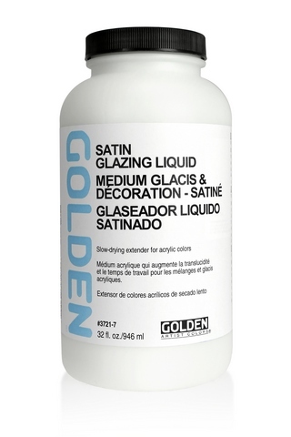 SATIN GLAZING LIQUID 32OZ
