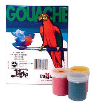 YARKA GOUACHE 12 COLOR SET 40ML