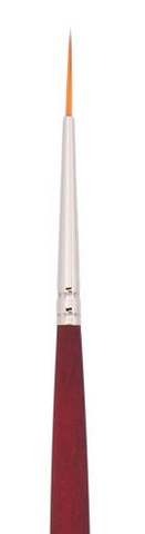 VELVETOUCH GOLDEN TAKLON SHORT HANDLE LINER 10/0