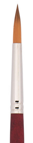 VELVETOUCH GOLDEN TAKLON SHORT HANDLE ULTRA ROUND 4
