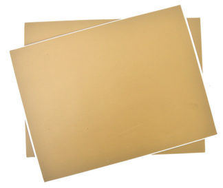 LINOLEUM BLOCK SMOKEY TAN 3 INCH X 4 INCH
