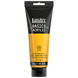 BASICS 250ML CADMIUM YELLOW DEEP HUE