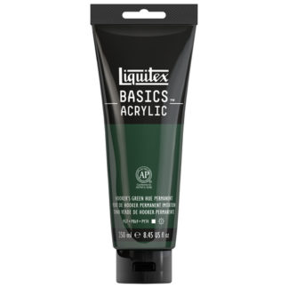 LIQUITEX BASICS ACRYLIC COLOR 250ML HOOKERS GREEN HUE PERM