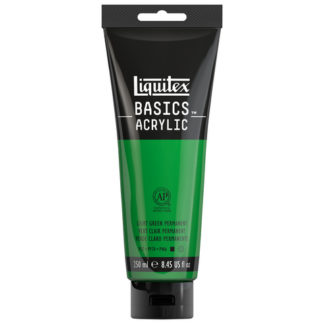 BASICS 250ML LIGHT GREEN PERMANENT