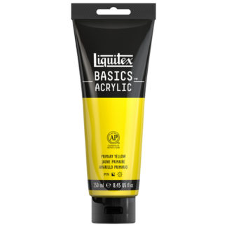 LIQUITEX BASICS ACRYLIC COLOR 250ML TUBE PRIMARY YELLOW