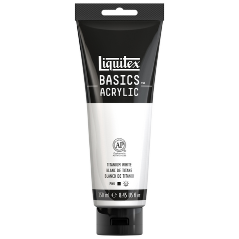 BASICS 250ML TITANIUM WHITE