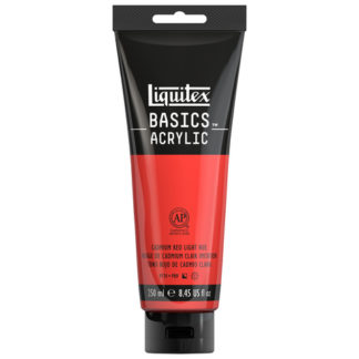 BASICS 250ML CADMIUM RED LIGHT HUE
