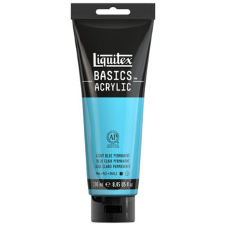 LIQUITEX BASICS ACRYLIC COLOR 250ML TUBE LT BLUE PERMANENT