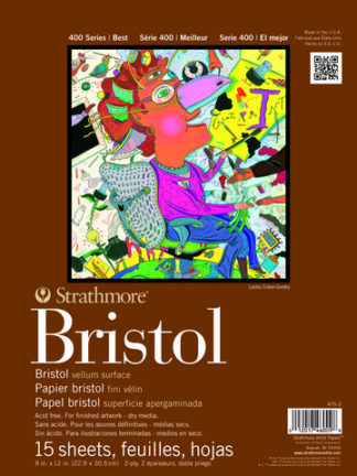 BRISTOL 2PLY VELLUM SURFACE SHEETS 22X30
