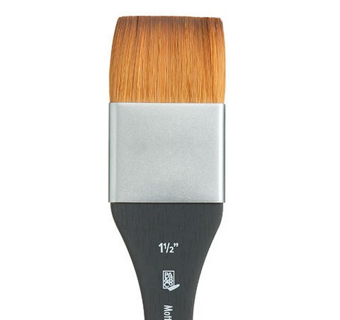 AQUA ELITE SYNTHETIC SABLE SHORT HANDLE MOTTLER 1 1/2