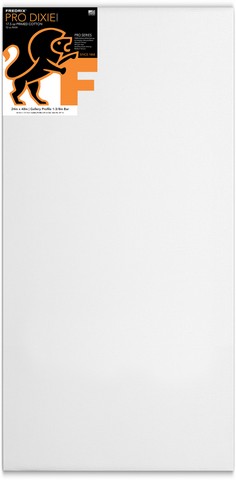PRO SERIES 12OZ DIXIE STRETCHED CANVAS 24X48 1-3/8 BARS
