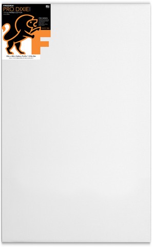 PRO SERIES 12OZ DIXIE STRETCHED CANVAS 30X48 1-3/8 BARS