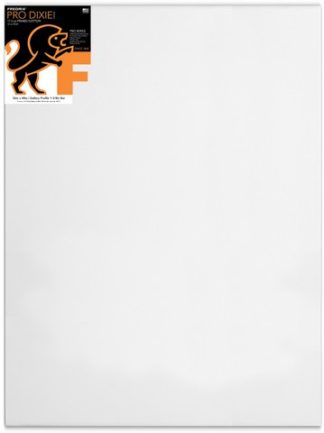 PRO SERIES 12OZ DIXIE STRETCHED CANVAS 36X48 1-3/8 BARS