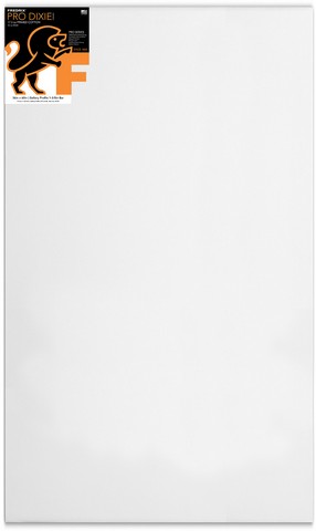PRO SERIES 12OZ DIXIE STRETCHED CANVAS 36X60 1-3/8 BARS