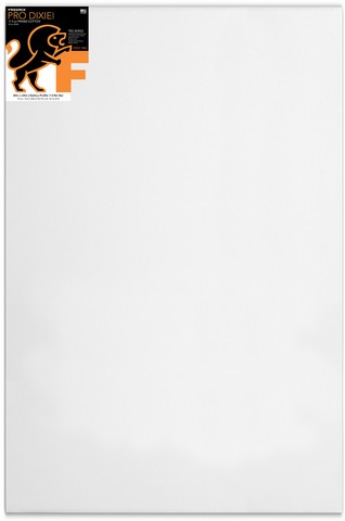 PRO SERIES 12OZ DIXIE STRETCHED CANVAS 40X60 1-3/8 BARS