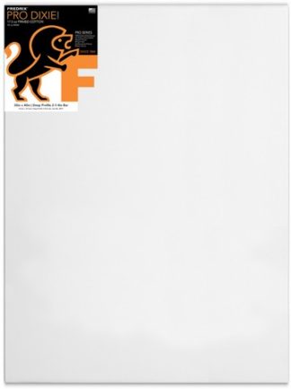PRO SERIES 12OZ DIXIE STRETCHED CANVAS 30X40 2-1/4 BARS