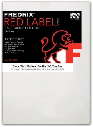 ARTIST SERIES GALLERYWRAP CANVAS 5X7 1-3/8 BARS