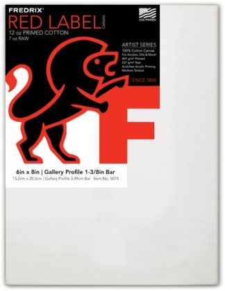 ARTIST SERIES GALLERYWRAP CANVAS 6X8 1-3/8 BARS