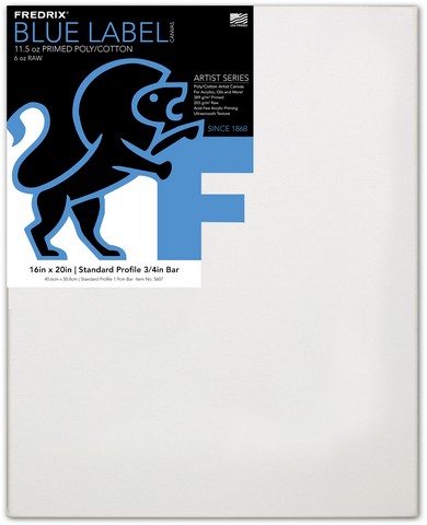 ARTIST SERIES ULTRASMOOTH BLUE LABEL CANVAS 16X20 11/16 BAR