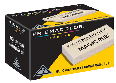 MAGIC RUB WHITE VINYL ERASER