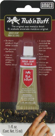 RUB N BUFF GOLD LEAF .5OZ