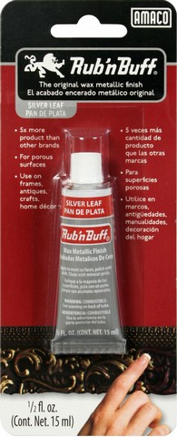 RUB N BUFF SILVER LEAF .5OZ