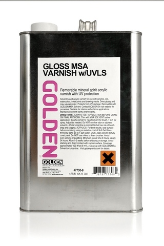GLOSS MSA VARNISH WITH UVLS GALLON