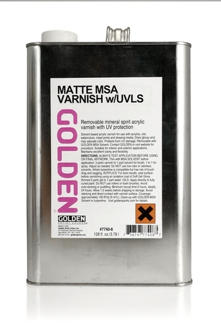 MATTE MSA VARNISH WITH UVLS GALLON