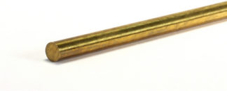 SOLID BRASS ROD 1/8 X 12IN