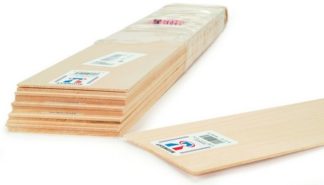 1/4" x 6" x 12" Basswood Micro-Cut Extra packing charges may apply.