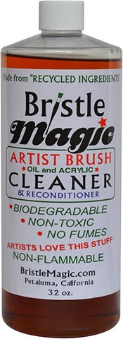 BRISTLE MAGIC BRUSH CLEANER 32OZ