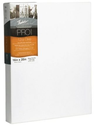 PRO SERIES 12OZ DIXIE STRETCHED CANVAS 48X72 1-3/8 BARS