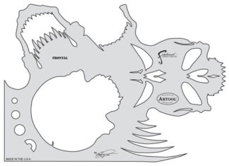 SKULL MASTER FRONTAL TEMPLATE