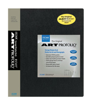 ART PROFOLIO PRESENTATION BOOK 9X12 24 PAGES