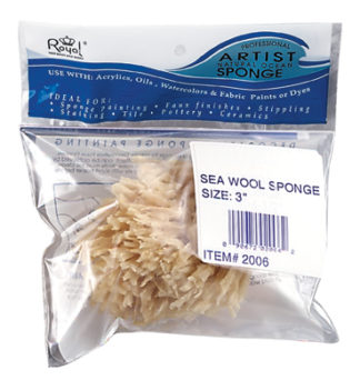 SEA WOOL SPONGES 3 INCH