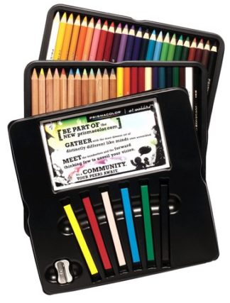 PRISMACOLOR 79PC MIXED COLORED PENCIL SET