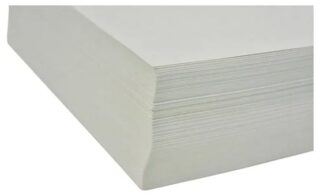 Drawing Paper, Sulphite 60 lb, 12 x 18 Inches, Extra-White