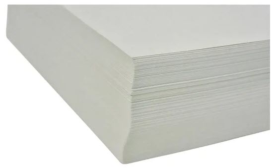 Drawing Paper, Sulphite 60 lb, 12 x 18 Inches, Extra-White