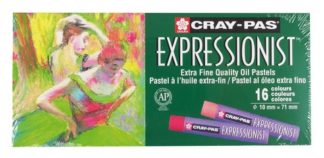 CRAY PAS EXPRESSIONIST EXTRA FINE OIL PASTELS 16 CLR SET