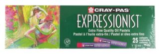 CRAY PAS EXPRESSIONIST EXTRA FINE OIL PASTELS 25 CLR SET