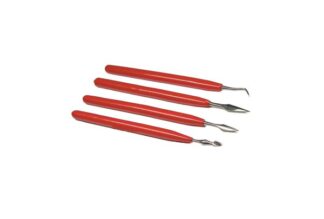 Spatulas and Carvers, With Cushion Handles,Set of 4 , Item No. 21.101